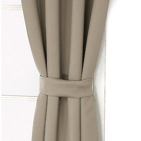JUEGO CORTINAS AMAZON CITY TAUPE 