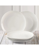 SET 6 PLATOS PORCELANA 26.5CM 