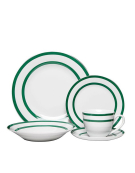 VAJILLA PORC.ROYAL 30PZS VERDE 