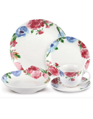 VAJILLA PORCELANA 30PZAS ANDREA 