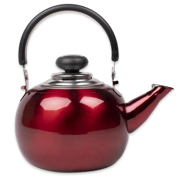 TETERA ACERO DIANA ROJO 0.8LTS 