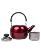 TETERA ACERO DIANA ROJO 0.8LTS 