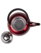 TETERA ACERO DIANA ROJO 0.8LTS 