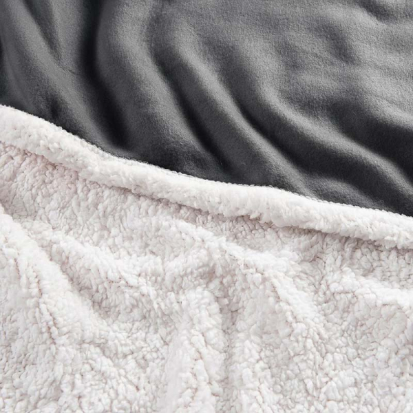 MANTA POLAR SHERPA GRIS 
