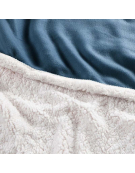 MANTA POLAR SHERPA AZUL 