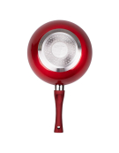 WOK ALUMINIO TITANIO 22CMS ROJO 