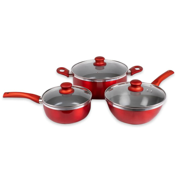BATERIA MONTECARLO 6PZS ROJO 
