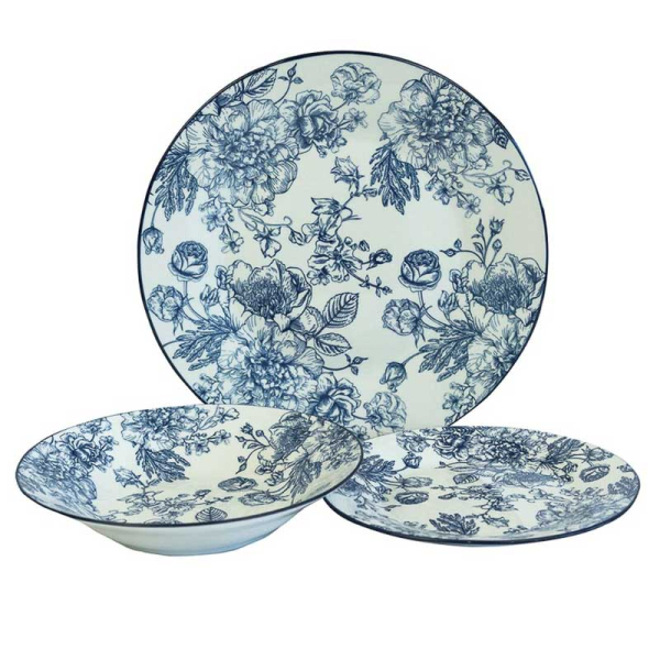 SET VAJILLA 18 PZS STELLA 