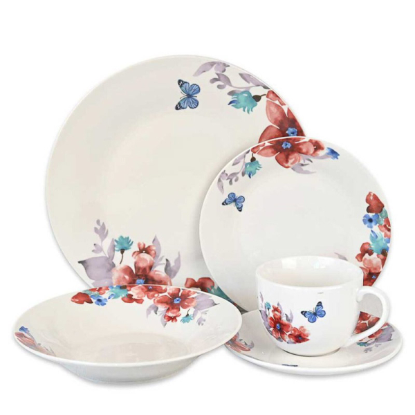 SET VAJILLA 20 PZS NICOLETTA 