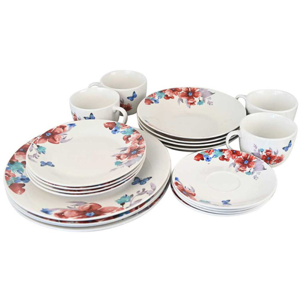 SET VAJILLA 20 PZS NICOLETTA 