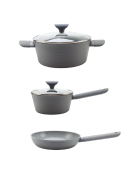 SET BATERIA SAN MARINO 5P GRIS 