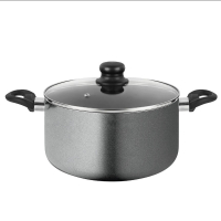 CACEROLA ALTA ANTIADHERENTE GOURMET 24CM 