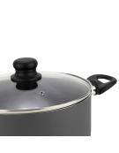 CACEROLA ALTA ANTIADHERENTE GOURMET 24CM 