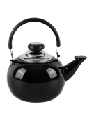 TETERA ACERO DIANA NEGRO 0,8LT 