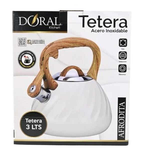 TETERA AC.AFRODITA 3LT MARFIL 