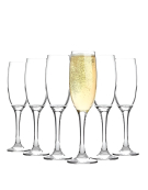 SET 6 COPAS FLUTE 180ML SOMMELIER 