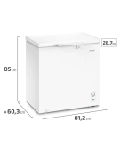 FREEZER HORIZONTAL Z200D 