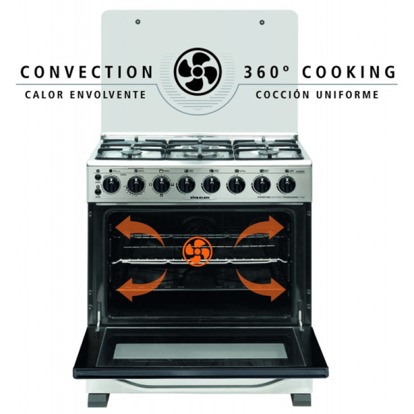 COCINA CH-740NI HIBRIDA 5Q 