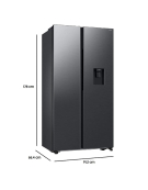 REFRIGERADOR RS57DG4100B4ZS 