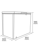 FREEZER HORIZONTAL HS-324C 