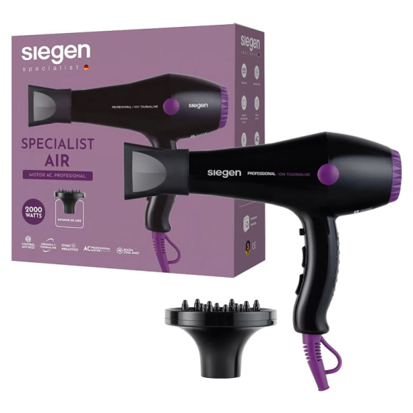 SECADOR DE PELO SG-3049/NEGRO 