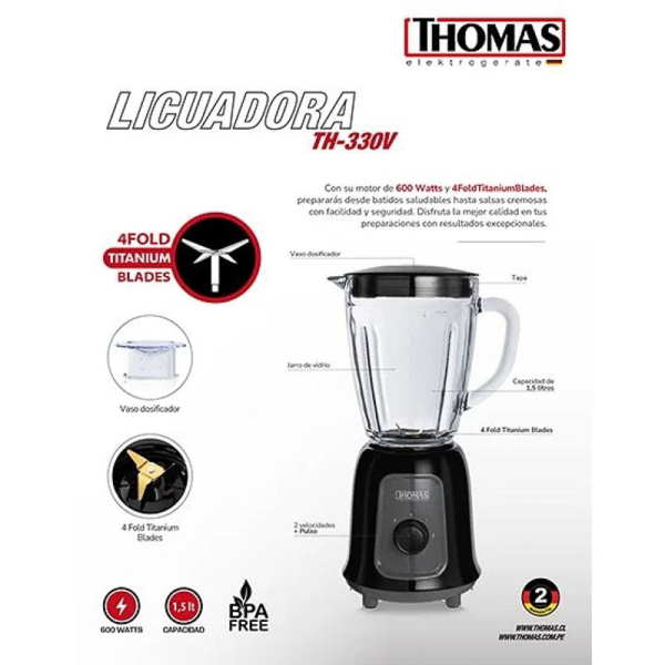LICUADORA TH-330V 