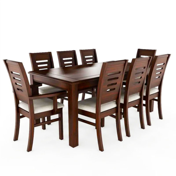 COMEDOR ROMA 6S+2S NOGAL 