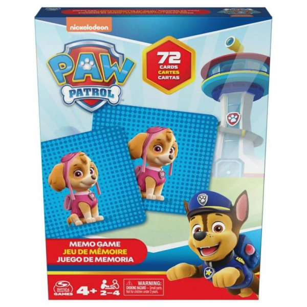 PAW PATROL JUEGO MEMORICE 