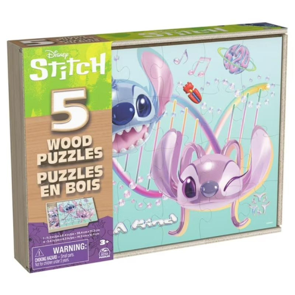 STITCH PUZZLE CAJA MADERA 