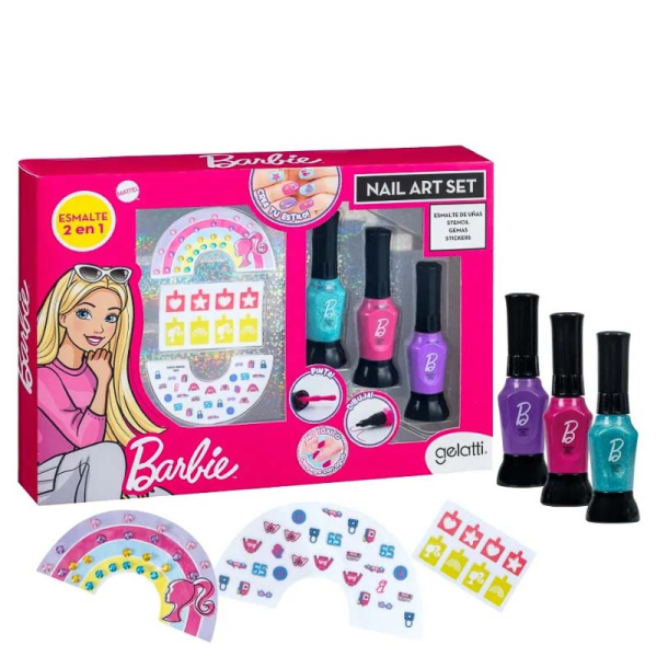 SET BARBIE 3 ESMALTES 52968 