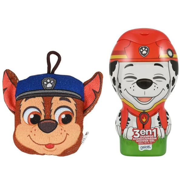SET PAW PATROL ESPONJA+SHAMPOO 