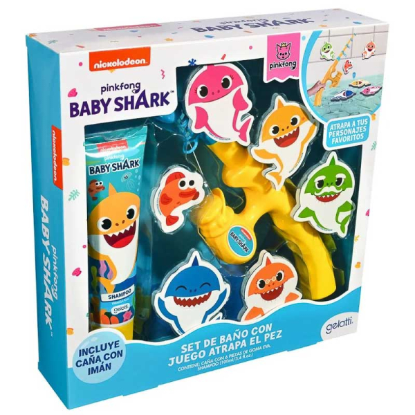 SET BABY SHARK PESCA+SHAMPOO 