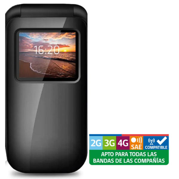 TELEFONO SENIOR TL705BK 4G 