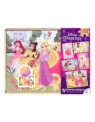 PUZZLE PRINCESA CAJA MADERA 