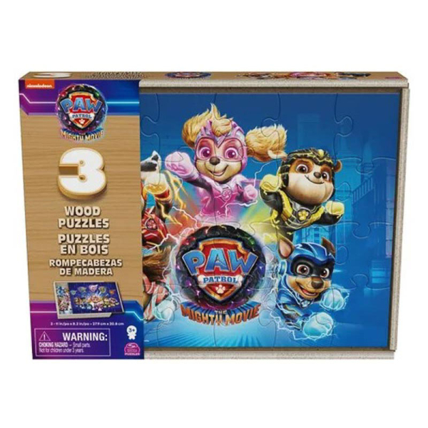 PAW PATROL PUZZLE CAJA MADERA 