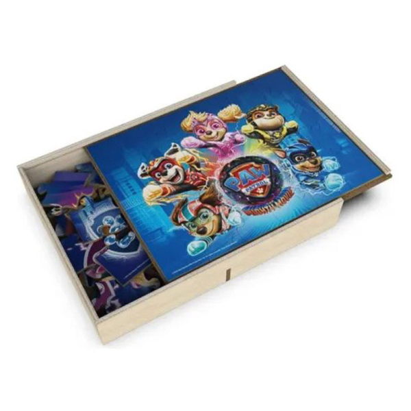 PAW PATROL PUZZLE CAJA MADERA 