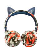 AUDIFONOS TL641BL GATITO AZUL 