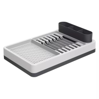 ESCURRIDOR D/PLATOS PLAST.GRIS 