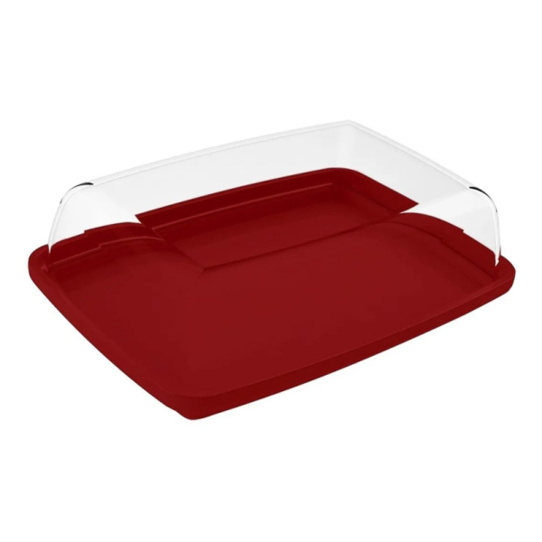 MANTEQUILLERA COZY ROJO 