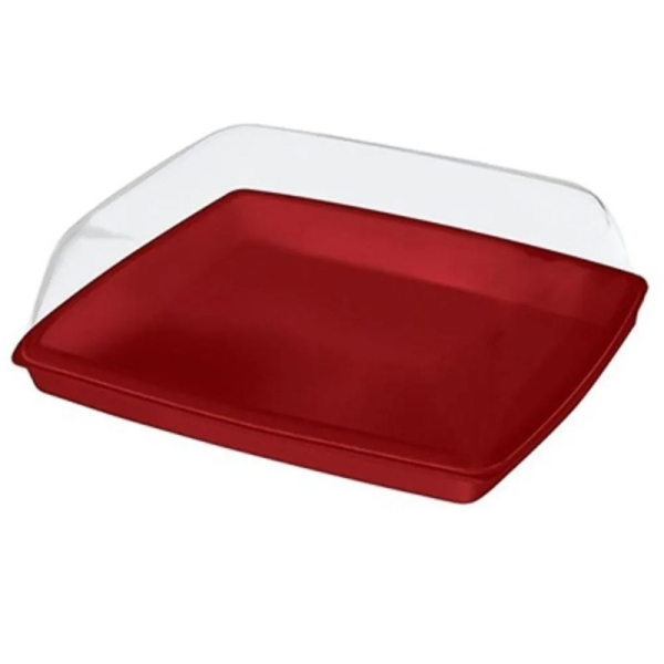 PORTA FIAMBRES COZY ROJO 