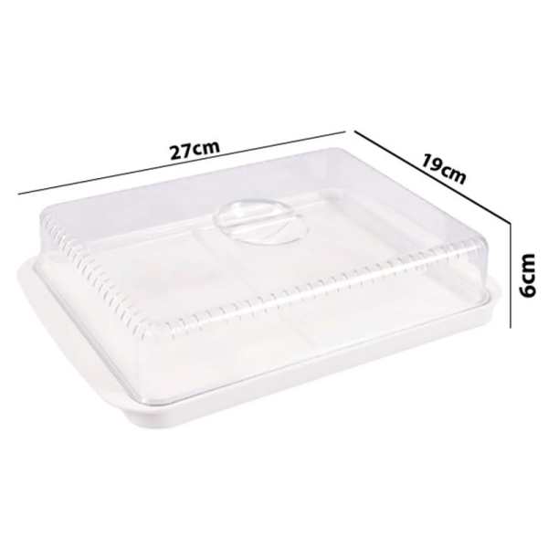 PORTA FIAMBRES COZY DUO BLANCO 