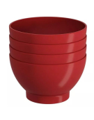 KIT 4 BOWL 750 ML ROJO 