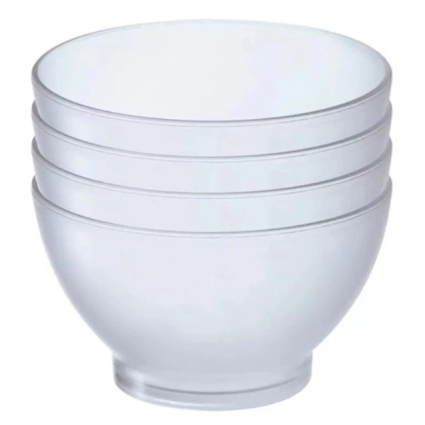 KIT 4 BOWL 750 ML CRISTAL 