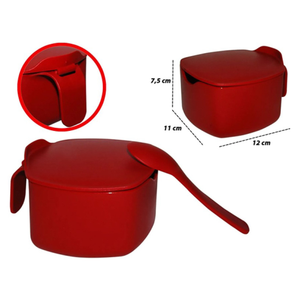 AZUCARERO 300ML CASUAL ROJO 