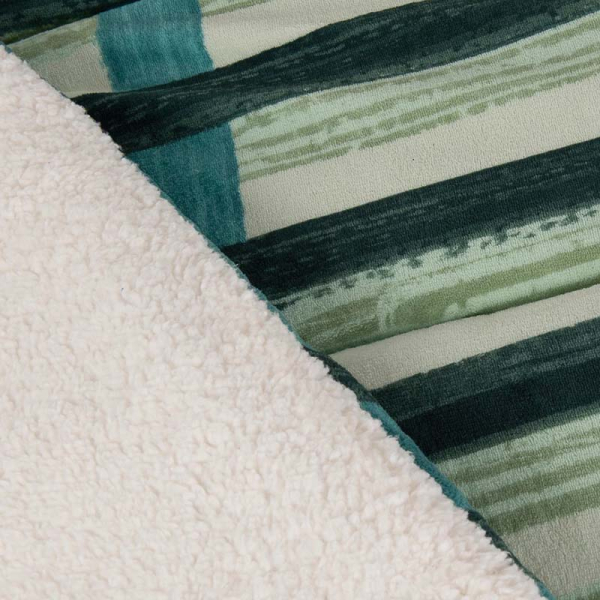 PLUMON CORAL PRINT SHERPA KING PIANO 