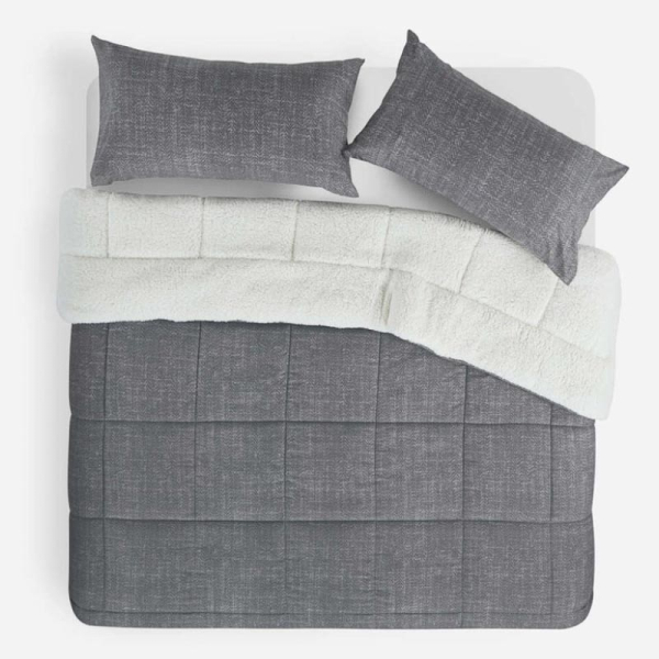 PLUMON ALASKA SHERPA GRIS KING 