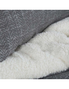 PLUMON ALASKA SHERPA GRIS KING 