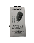 CARGADOR 65W PD651-EU T. C+CAB 