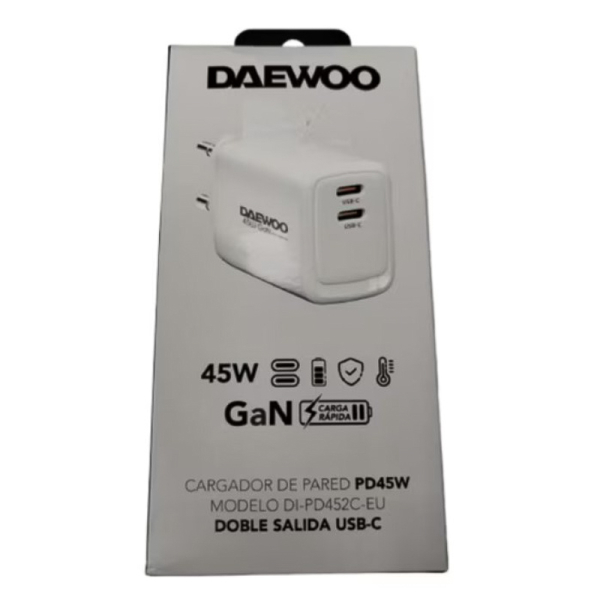 CARGADOR 45W PD452C-EU T. C+C 