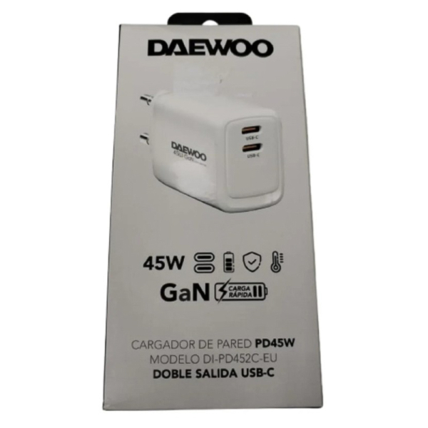CARGADOR 45W PD452-EU T. A+C 
